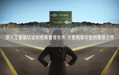 获人工智能认证的档案管理软件 才是档案行业的提效王炸
