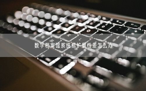 数字档案馆系统易扩展性差怎么办