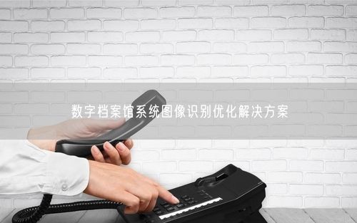 数字档案馆系统图像识别优化解决方案