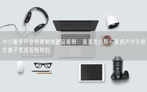 中介服务行业档案制度建设案例：我是怎么帮一家房产中介把烂摊子变成摇钱树的
