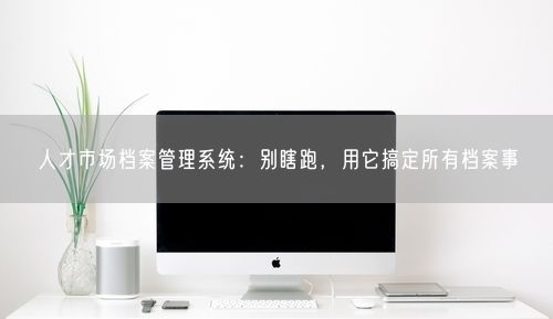人才市场档案管理系统：别瞎跑，用它搞定所有档案事