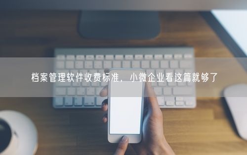 档案管理软件收费标准，小微企业看这篇就够了