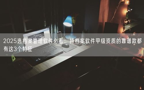 2025选档案管理软件必看：持档案软件甲级资质的靠谱款都有这3个特征